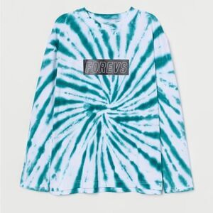 H&M tie dye long sleeve tee shirt